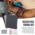 Kit outils moulage résine 12 abrasifs et 5 blocs – 2