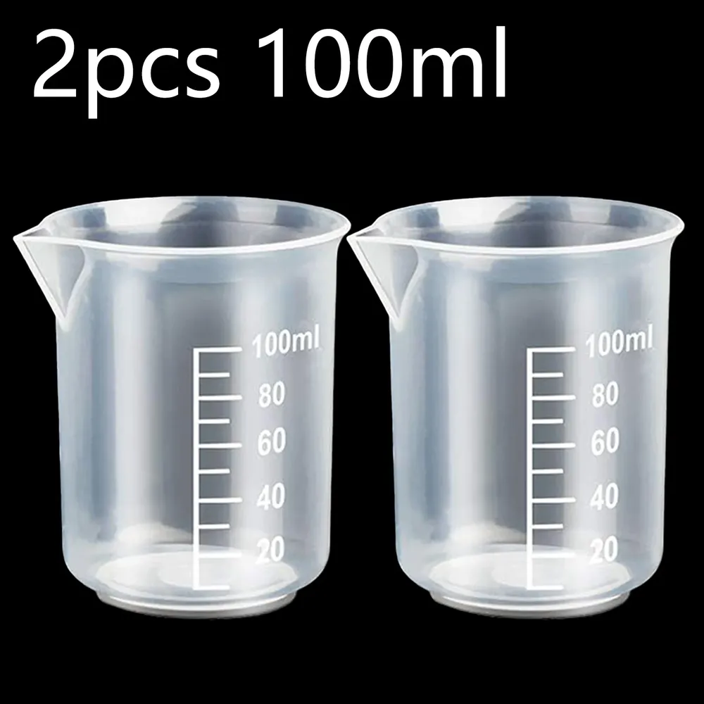 Kit outils résine 50ml 100ml avec bâtons bois