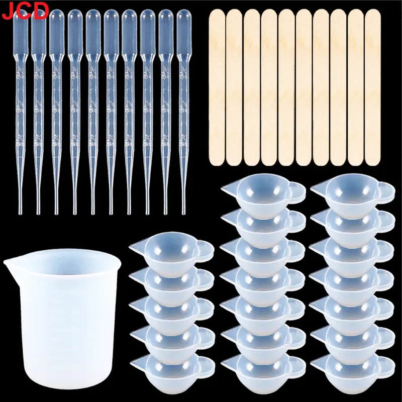Kit outils résine agitateur compte-gouttes tasse mesure