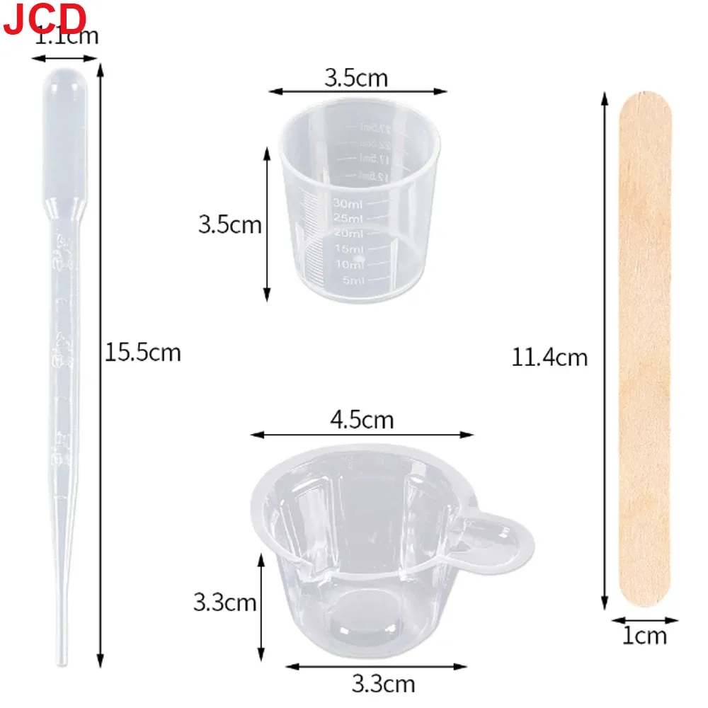 Kit outils résine agitateur compte-gouttes tasse mesure