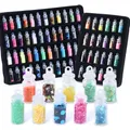 Kit paillettes cœur étoile micro perles pour résine et bijoux – 1