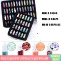Kit paillettes cœur étoile micro perles pour résine et bijoux – 2
