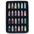 Kit paillettes cœur étoile micro perles pour résine et bijoux – Couleur 24 bottles