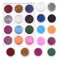 Kit paillettes cœur étoile micro perles pour résine et bijoux – Couleur Thin powder
