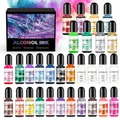 Kit pigments résine alcool diffusion 12 à 30 couleurs – Color Set09-30pcs