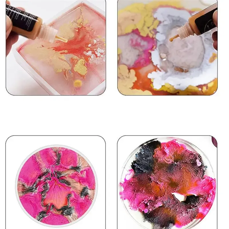 Kit pigments résine encre diffusion 12 à 24 couleurs