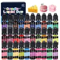 Kit pigments résine poudre nacrée 10ml – Color candle 05-30pcs-10ml