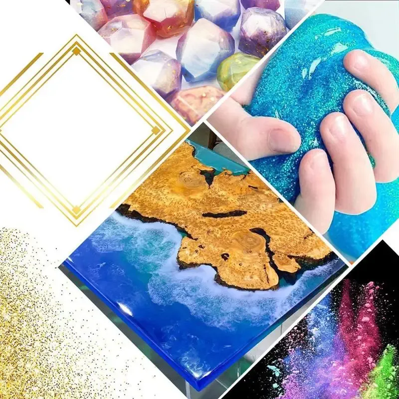 Kit pigments résine poudre nacrée 10ml