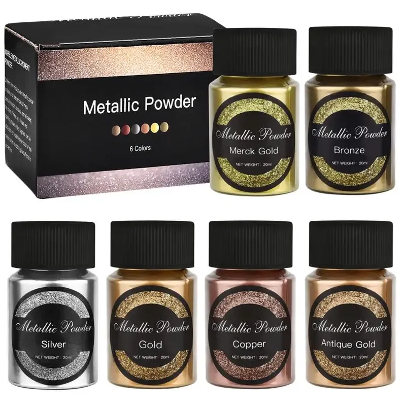 Kit pigments résine poudre nacrée 10ml