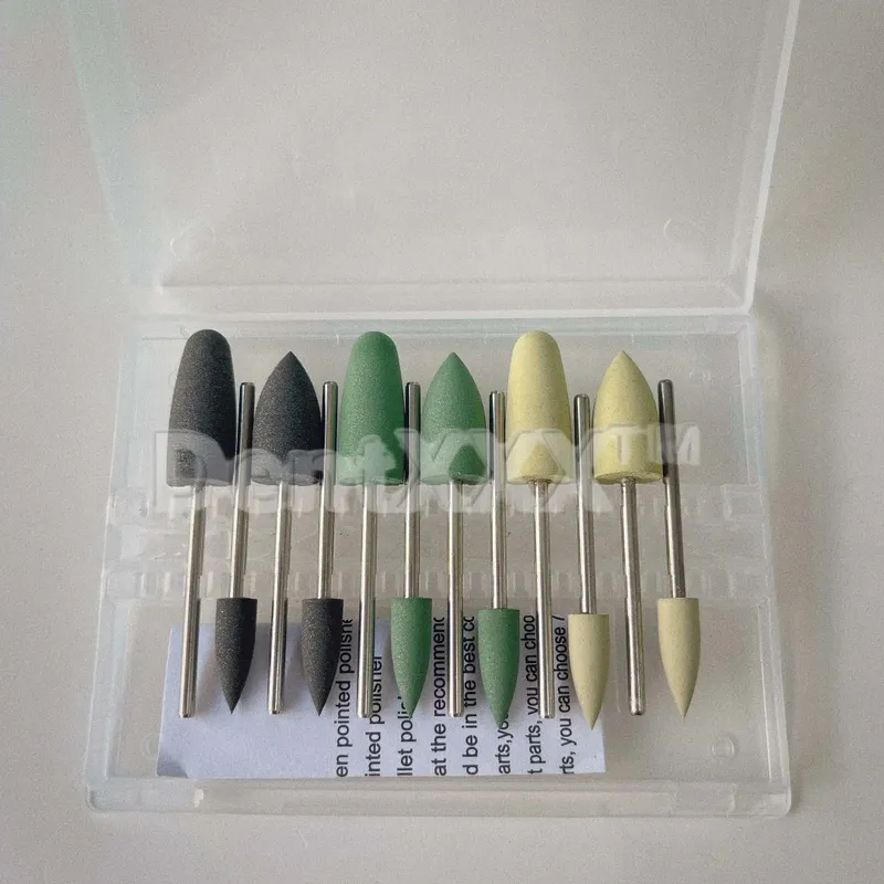 Kit polissage résine 12 pièces pour outils basse vitesse