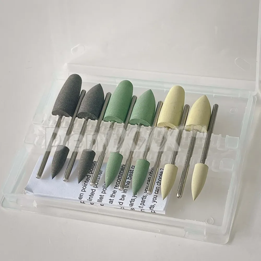 Kit polissage résine 12 pièces pour outils basse vitesse