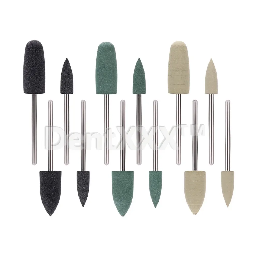Kit polissage résine 12 pièces pour outils basse vitesse