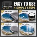 Kit polissage résine époxy anti-rayures lustre restauré – 6