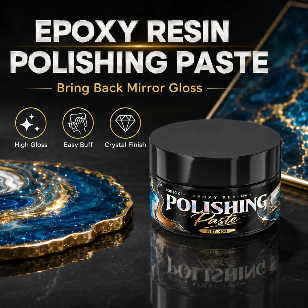 Kit polissage résine époxy anti-rayures lustre restauré