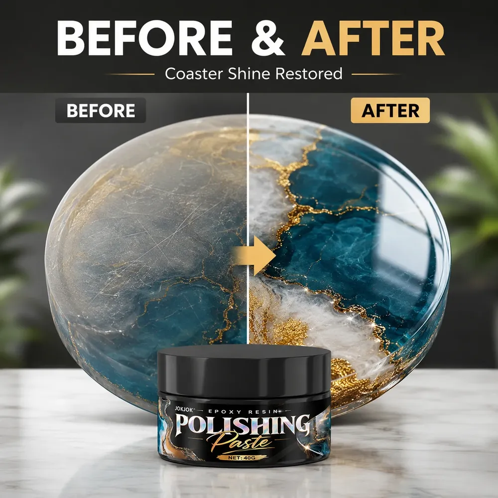 Kit polissage résine époxy anti-rayures lustre restauré