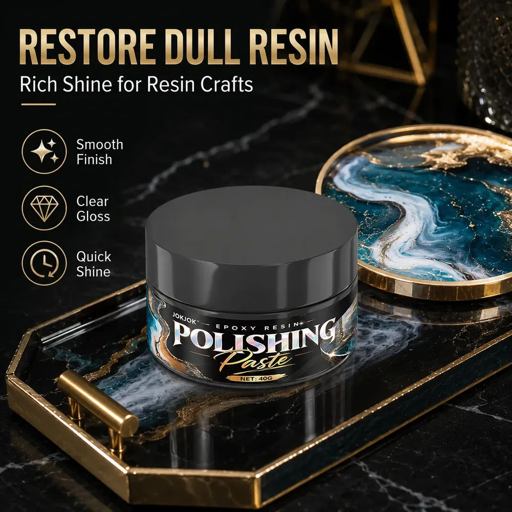 Kit polissage résine époxy anti-rayures lustre restauré