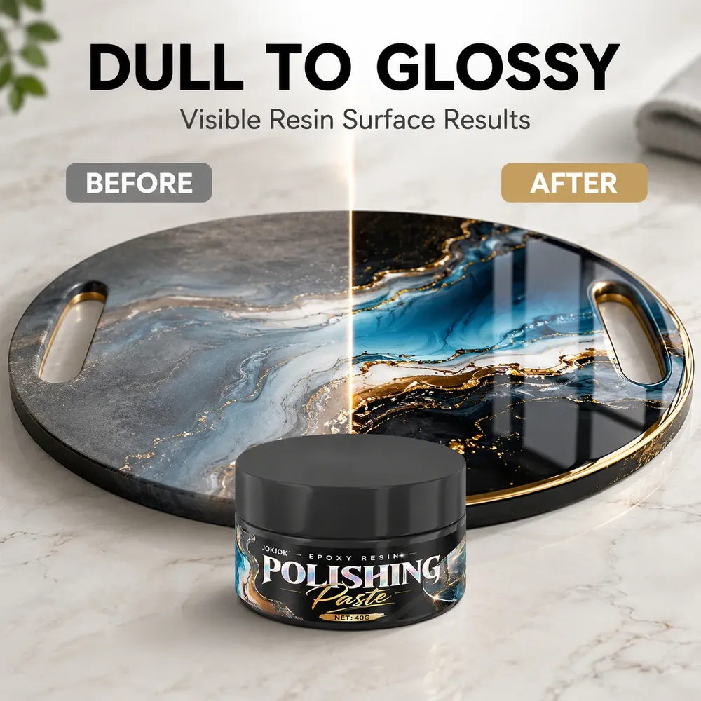 Kit polissage résine époxy anti-rayures lustre restauré