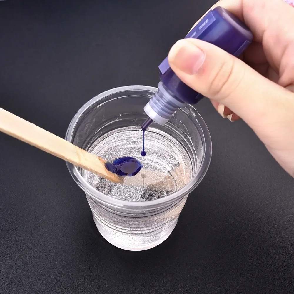 Kit résine époxy 1:1 colle durcisseur pour bijoux