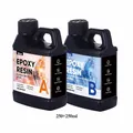 Kit résine époxy 1:1 transparente anti-jaunissement – Couleur 250 250ml