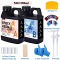Kit résine époxy 1:1 transparente anti-jaunissement – 3