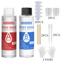 Kit résine époxy 100 ml à 200 ml anti-jaunissement – Couleur 200ml set