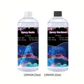 Kit résine époxy 120 à 500 ml pour adultes et débutants – Couleur 120ML 120ML