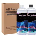 Kit résine époxy 120 à 500 ml pour adultes et débutants – Couleur 250ML 250ML