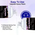 Kit résine époxy 120 à 500 ml pour adultes et débutants – 3