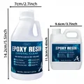Kit résine époxy 16,9 oz à 23,6 oz haute brillance – 2