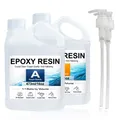 Kit résine époxy 2 parties – Couleur 32oz With pump