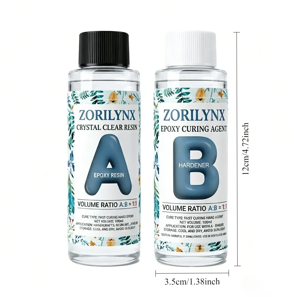 Kit résine époxy 200 ml à 400 ml anti-jaunissement
