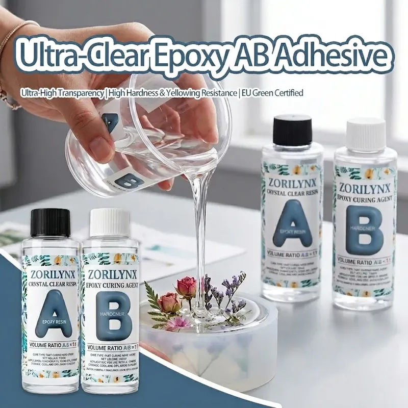 Kit résine époxy 200 ml à 400 ml sans bulles