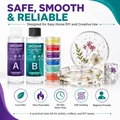 Kit résine époxy 200 ml auto-nivelante pour bijoux – 2