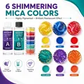 Kit résine époxy 200 ml auto-nivelante pour bijoux – 4