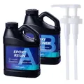 Kit résine époxy 2000 ml sans bulles anti-jaunissement pour moulage – Couleur Kit 1