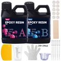 Kit résine époxy 250 ml à 500 ml résistante chaleur – Couleur 250ml 250ml kit