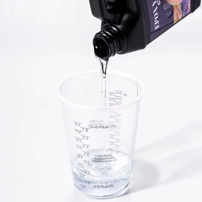 Kit résine époxy 250 ml à 500 ml sans bulles