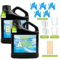 Kit résine époxy 2L haute brillance résistant aux UV – Couleur 2L incl 1L A -1L B