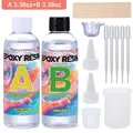 Kit résine époxy 50 ml à 250 ml sans bulles – Couleur 100ml 100ml Set