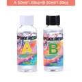 Kit résine époxy 50 ml à 250 ml sans bulles – Couleur 50ml 50ml