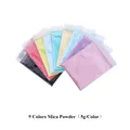 Kit résine époxy 50 ml à 250 ml sans bulles – Couleur 9 Color Mica Powder
