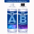 Kit résine époxy 50 ml à 500 ml sans bulles – Couleur 500ml 500ml