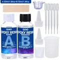 Kit résine époxy 50 ml à 500 ml sans bulles – Couleur 50ml 50ml Kit