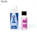 Kit résine époxy AB 75g 25g transparente avec accessoires – Couleur 75g  25g