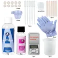 Kit résine époxy AB 75g 25g transparente avec accessoires – Couleur 75g 25g kit2