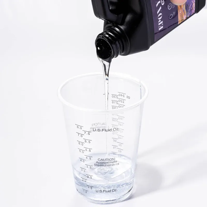 Kit résine époxy anti-jaunissement 1:1 cristalline