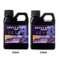 Kit résine époxy anti-jaunissement 1:1 pour bijoux et art – Couleur 250ML 250ML