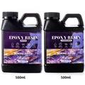 Kit résine époxy anti-jaunissement 1:1 pour bijoux et art – Couleur 500ML 500ML
