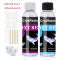 Kit résine époxy artistique haute brillance pour bijoux – Couleur 125mlA 125mlB