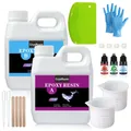 Kit résine époxy artistique haute brillance pour bijoux – Couleur 500mlA 500mlB